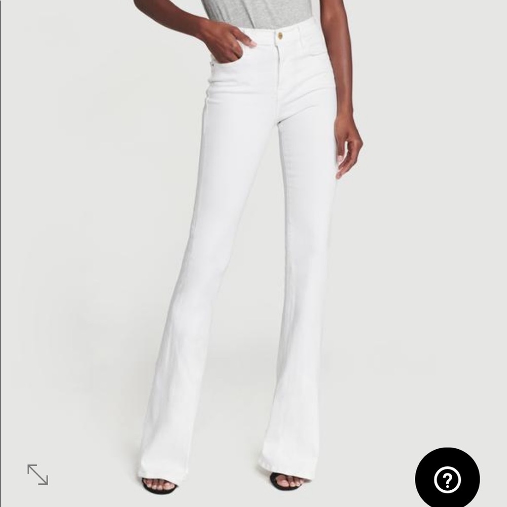 Frame flared jeans